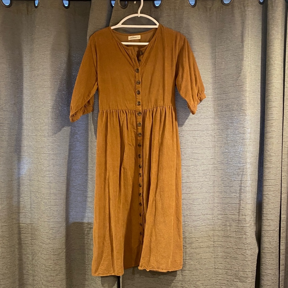 Little Cottonwood corduroy midi dress